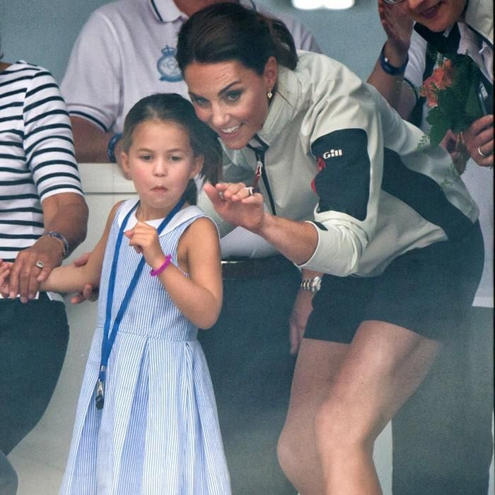 Princess Charlotte sticks tongue out at crowds, Kate Middleton's reaction is priceless