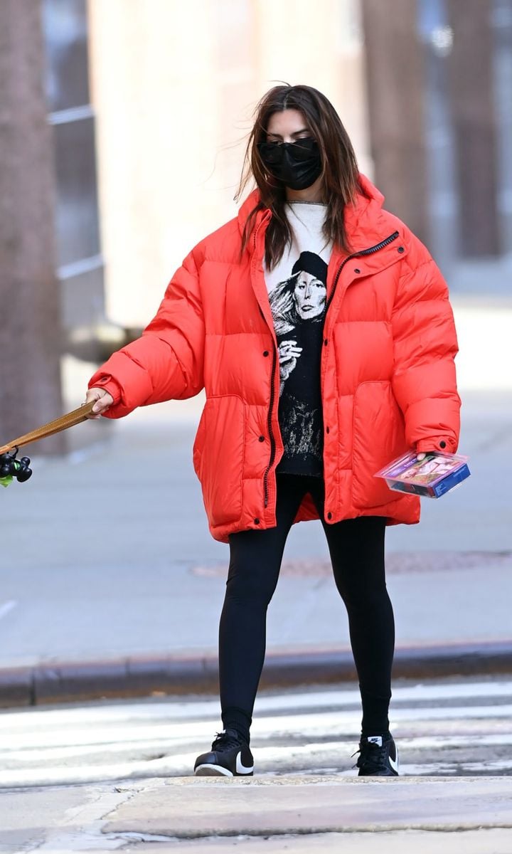 Emily Ratajkowski in NYC