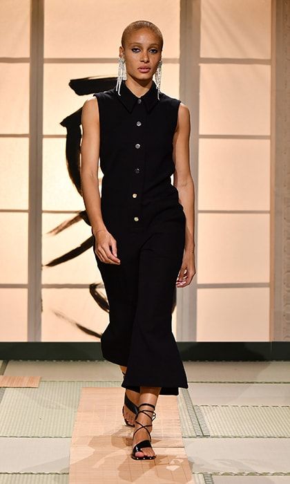 Adwoa Aboah walked the runway during the H&M show February 28.
Photo: Dominique Charriau/WireImage