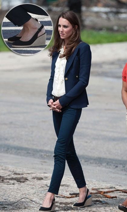 She looked effortlessly elegant for her North American visit with Prince William.
<br>
Photo: Getty Images