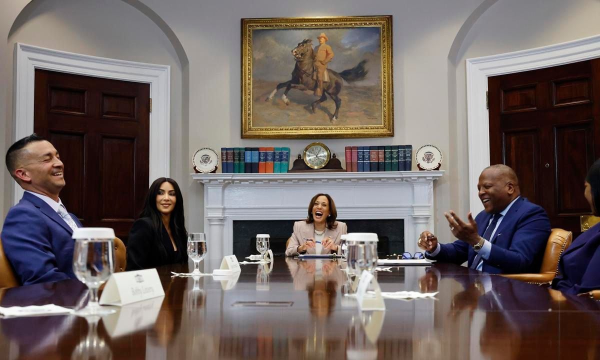 Vice President Harris Holds Criminal Justice Roundtable At White House