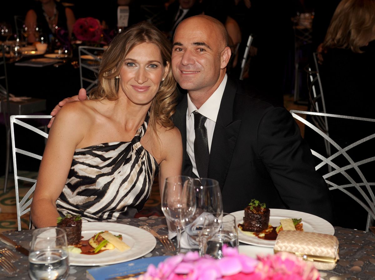 In his memoir, Agassi revealed he had a crush on Graff before meeting her