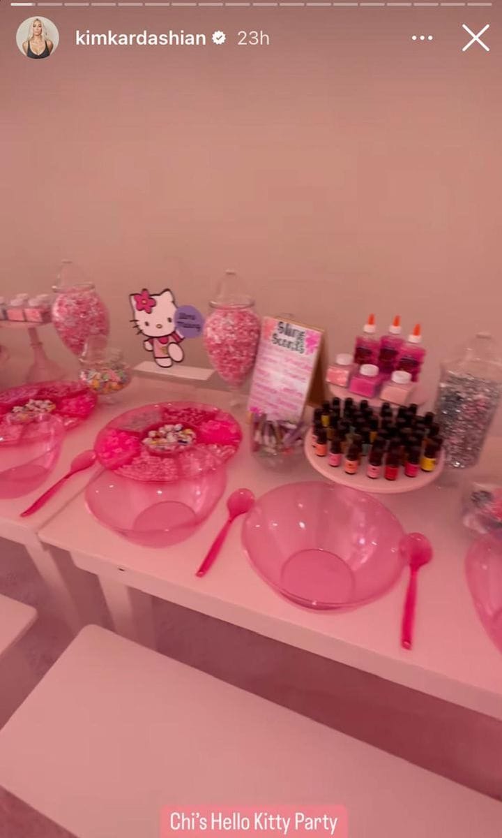 Kim Kardashian throws a jaw-dropping Hello Kitty birthday party for daughter Chicago West