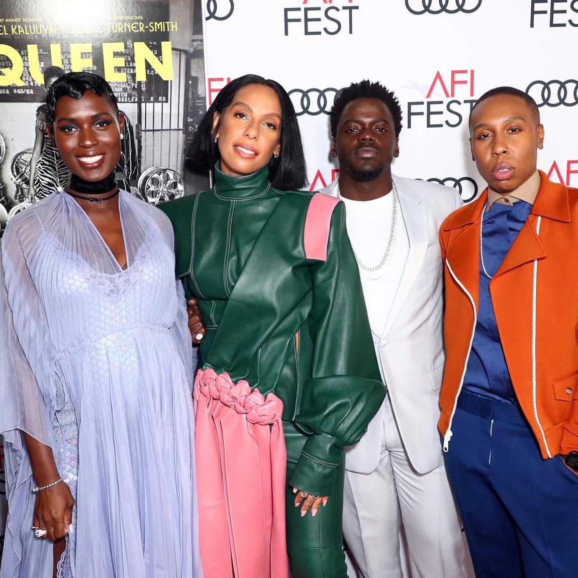 Jodie Turner Smith, Melina Matsoukas, Daniel Kaluuya, and Lena Waithe