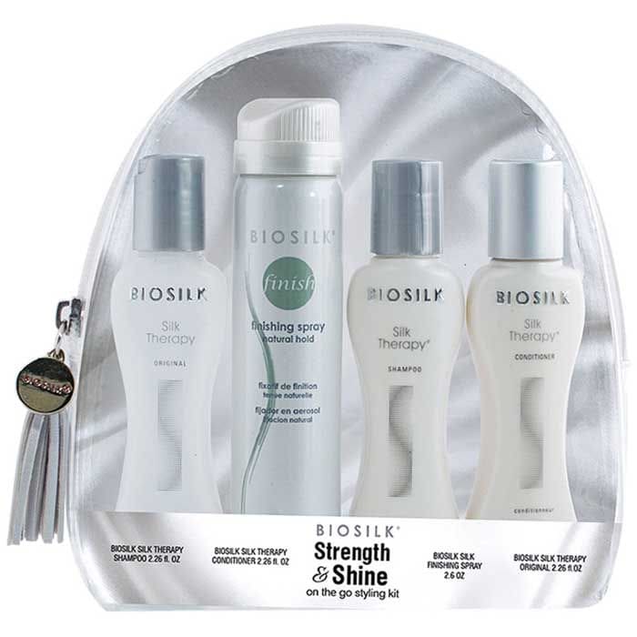 BioSilk Strength and Shine On the Go Styling Kit