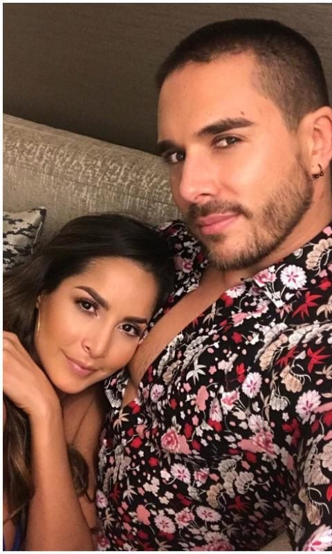 Sebastian Caicedo le dedica tiernos mensajes a Carmen Villalobos