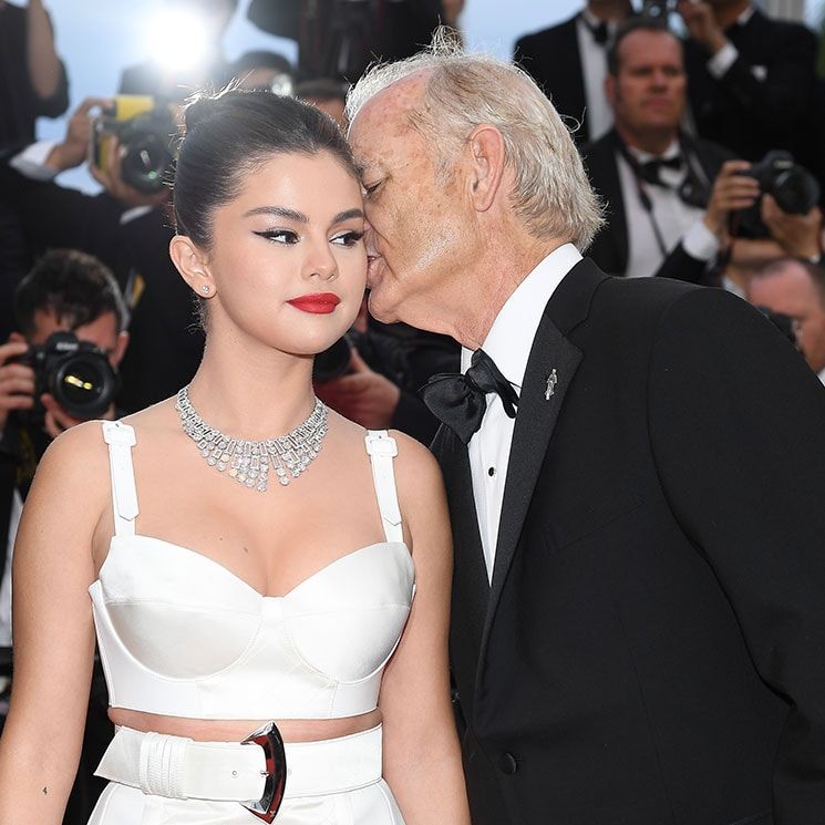 Selena Gomez Bill Murray whisper