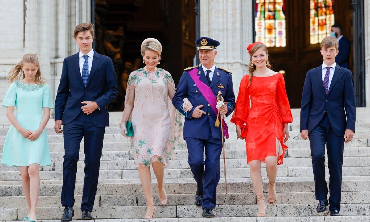Prince Gabriel is the second child of the Belgian King and Queen