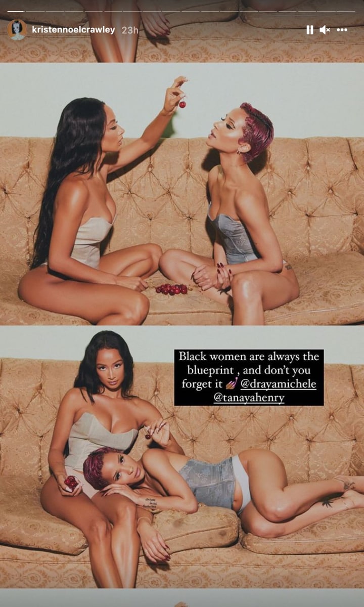 Kristen Noel Crawley and Draya Michele