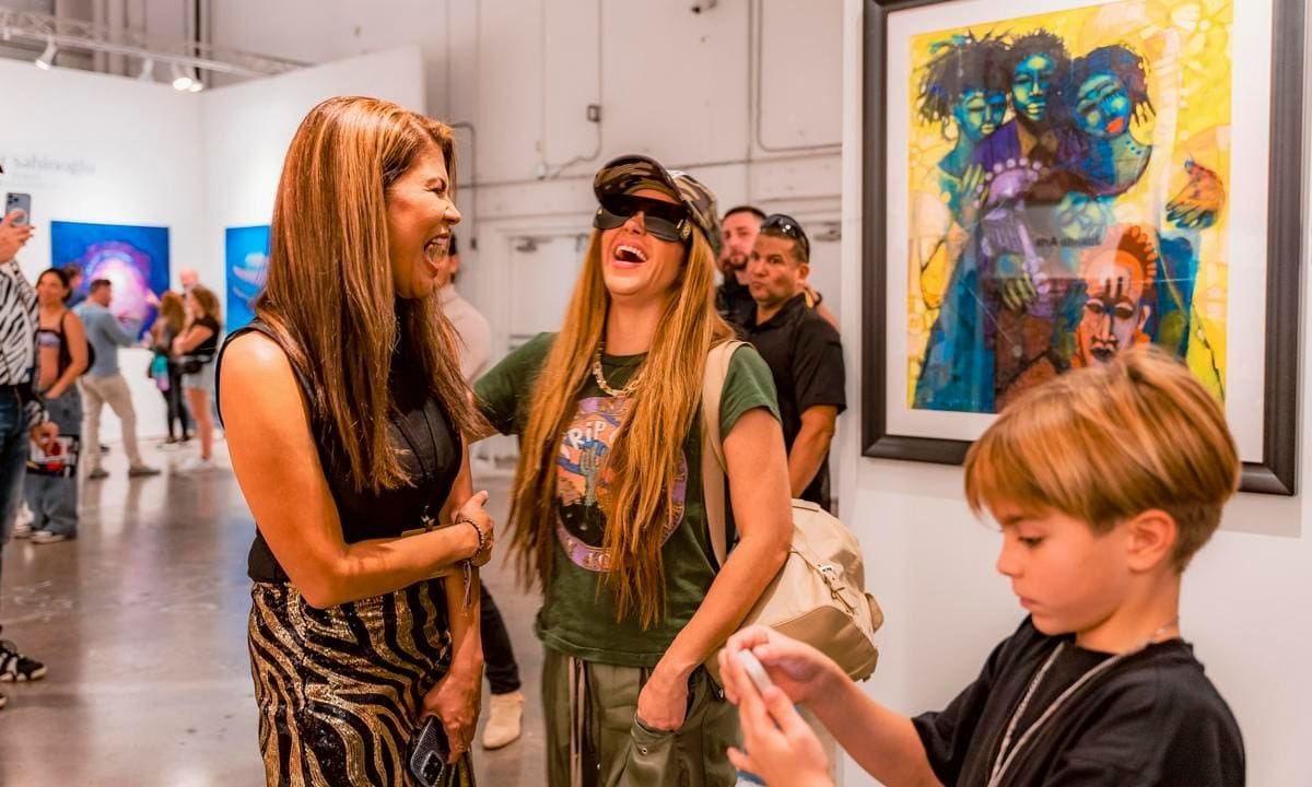 Shakira in Art Basel