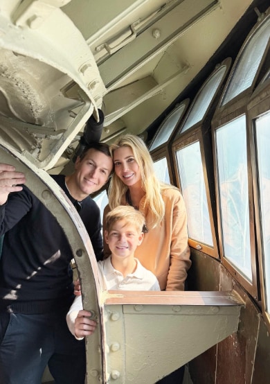 Ivanka Trump honors her immigrant heritage as she visits Ellis Island with her family