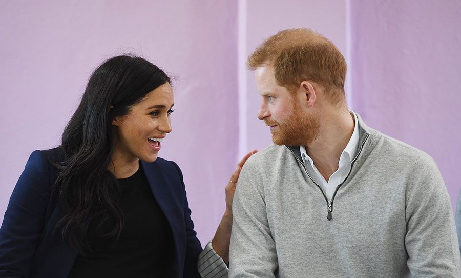 Meghan Markle and Prince Harry in Morocco