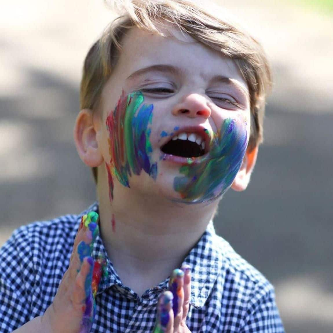 The Duchess revealed that she looked like Prince Louis after his second birthday photo session