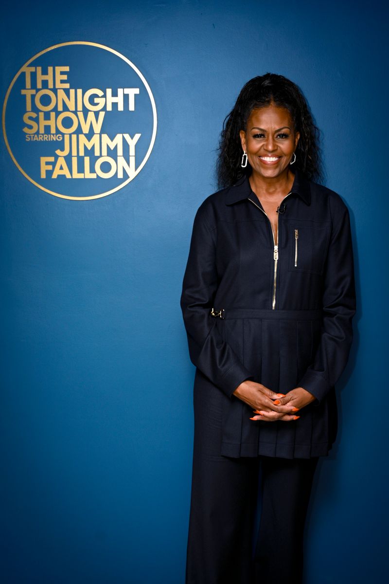 Michelle Obama stops by The Tonight Show Starring Jimmy Fallon