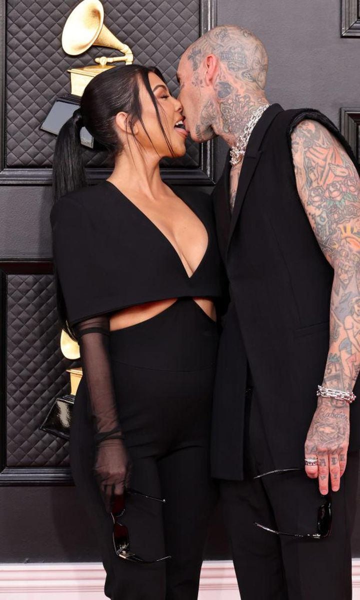 Kourtney Kardashian y Travis Barker