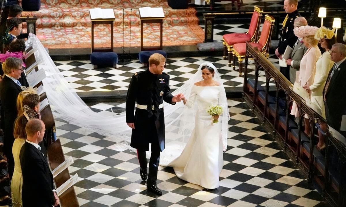 Meghan and Harry got married on May 19, 2018