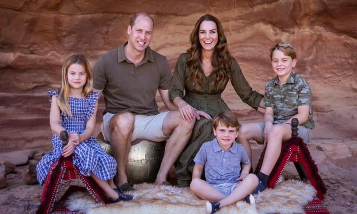 The Duke and Duchess are parents to Prince George, eight, Princess Charlotte, six, and Prince Louis, three