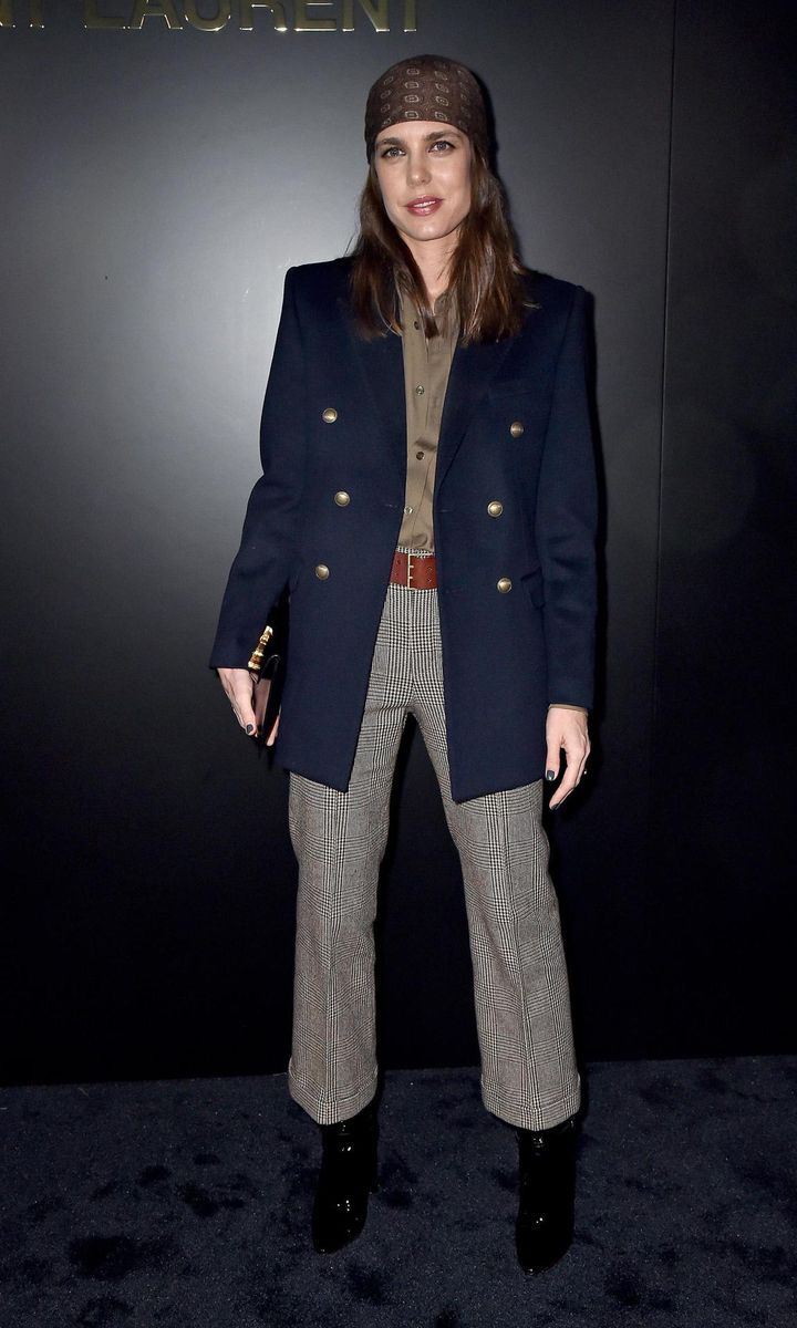 Charlotte Casiraghi's pirate look Paris Fashion Week