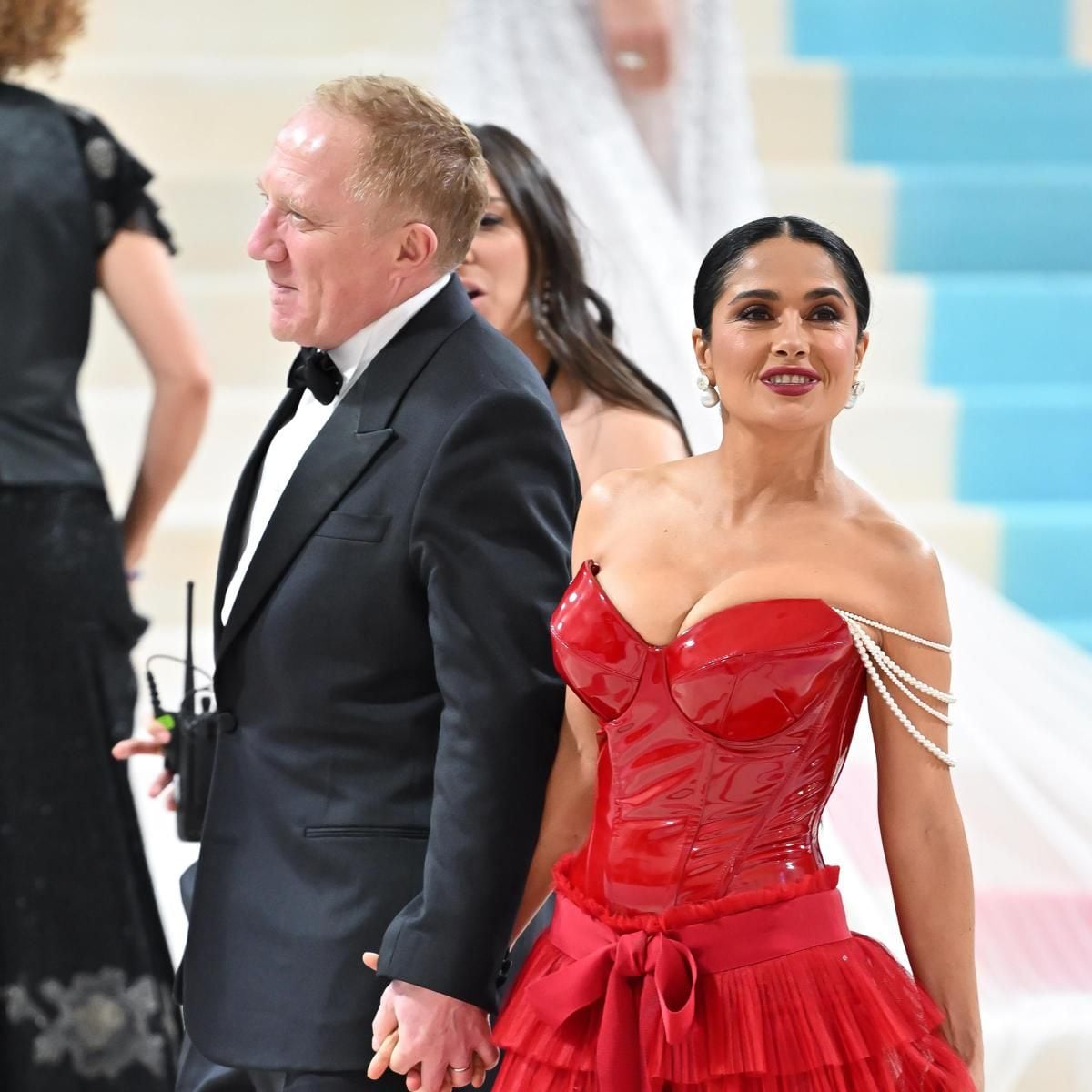 The 2023 Met Gala Celebrating "Karl Lagerfeld: A Line Of Beauty"   Street Sightings