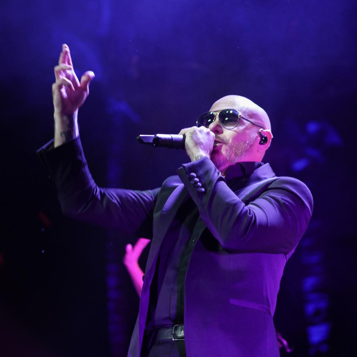 Pitbull at Residences by Armani/Casa opening