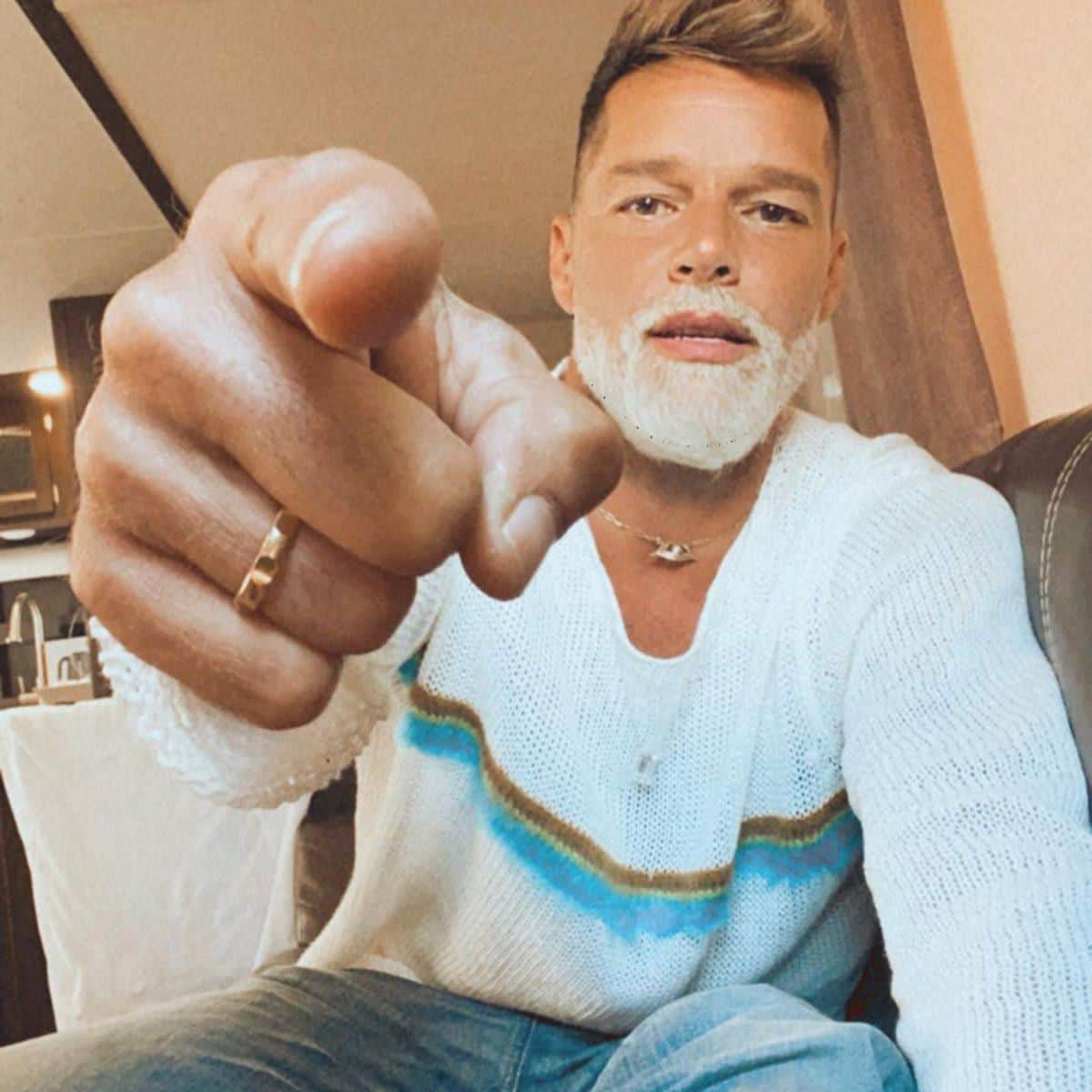 ricky martin beard