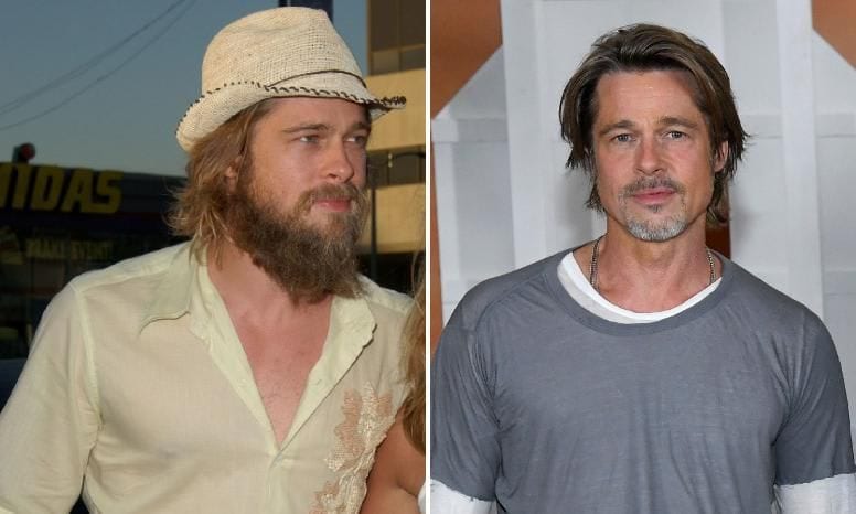 Brad Pitt tiene la peculiaridad de lucir perfecto aun desalinado