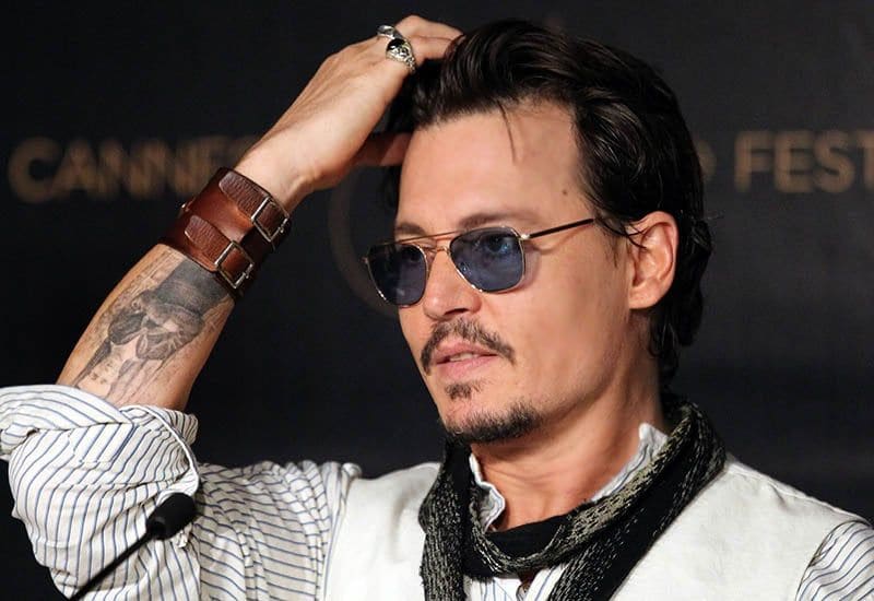 Johnny Depp and the tattoo to honor his grandfather