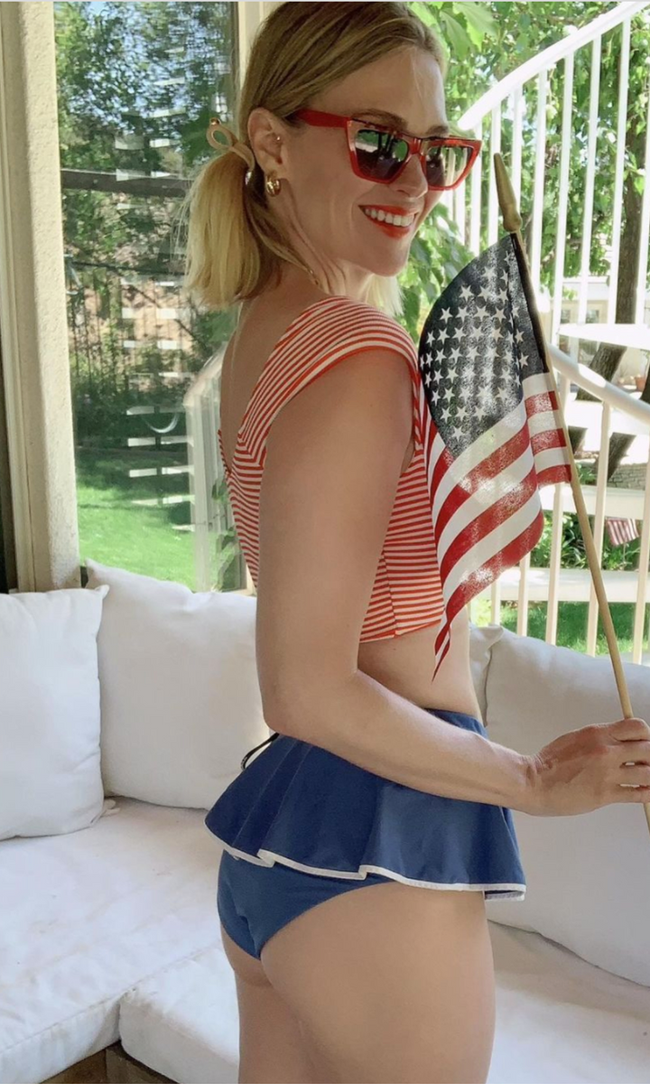 January Jones 4th of July post 2021