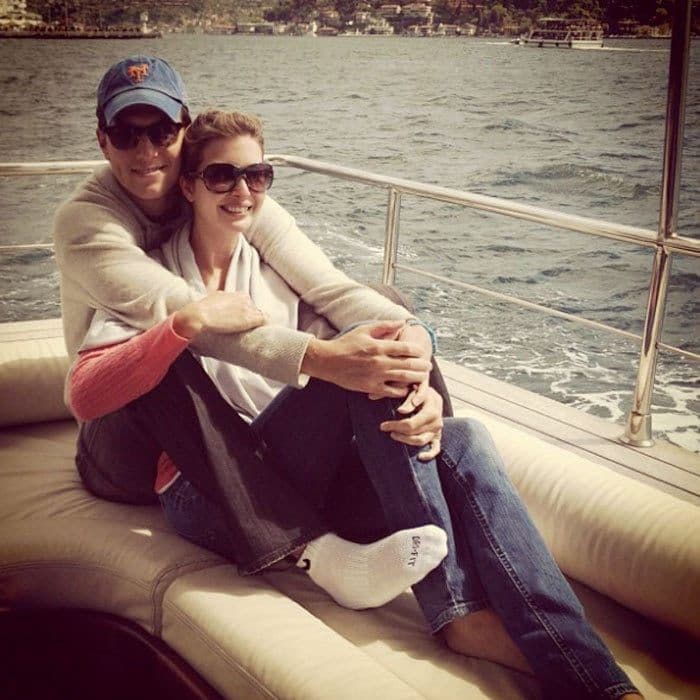 Jared and Ivanka cuddled close to each other on a boat ride down the Bosphorus during a 2012 trip to Istanbul.
Photo: Instagram/@ivankatrump