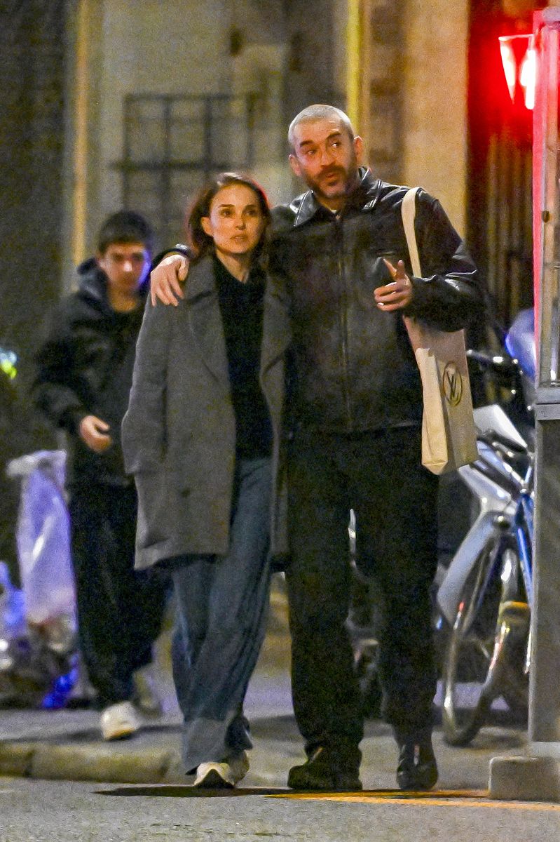 Natalie Portman and Tanguy Destable