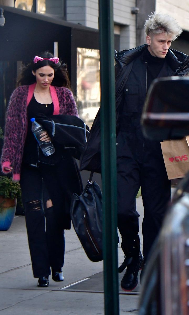 Megan Fox and Machine Gun Kelly out in NYC