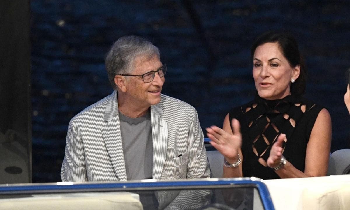 PREMIUM EXC Jeff Bezos Engagement Party, Bill Gates, Paula Hurd