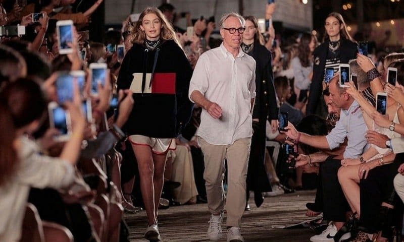 The duo took their final walk down the runway.
Photo: Randy Brooke/Getty Images for Tommy Hilfiger