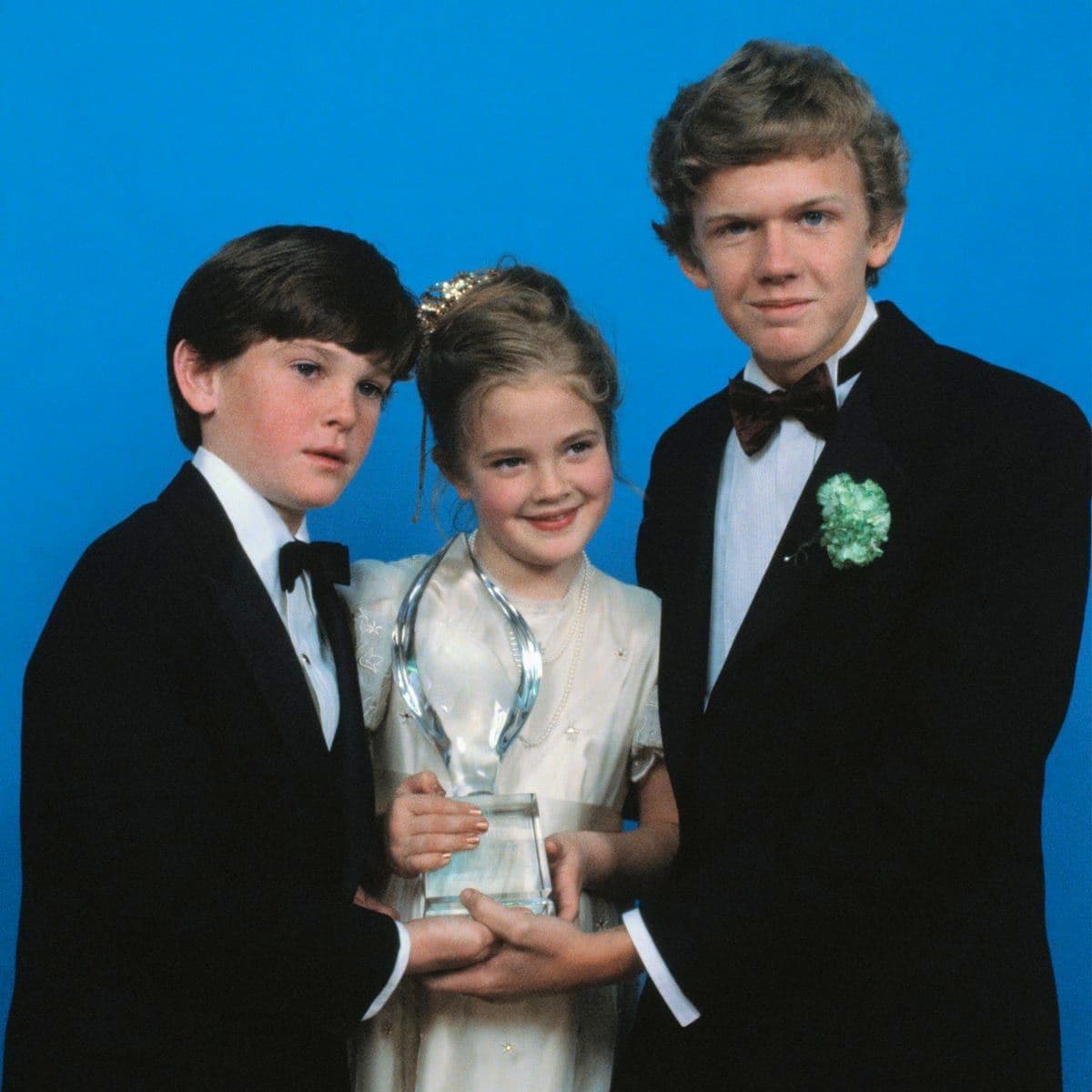 Cast of the Movie E.T. Winning Award