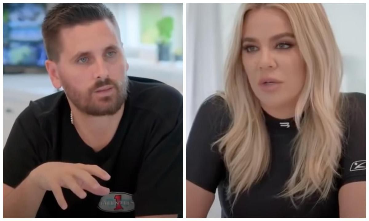 Khloé Kardashian says talking with Scott Disick about Kourtney is a ‘tough position to be in’