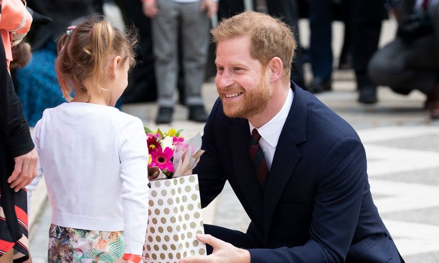 prince harry flowers