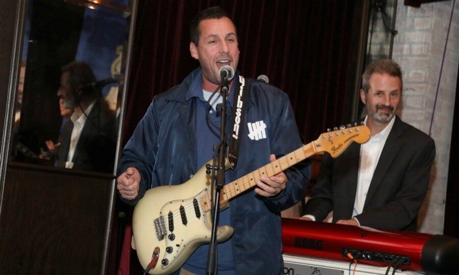 Adam Sandler performed at the worthwhile event.
Photo: Jerritt Clark/Getty Images for Artists for Peace and Justice