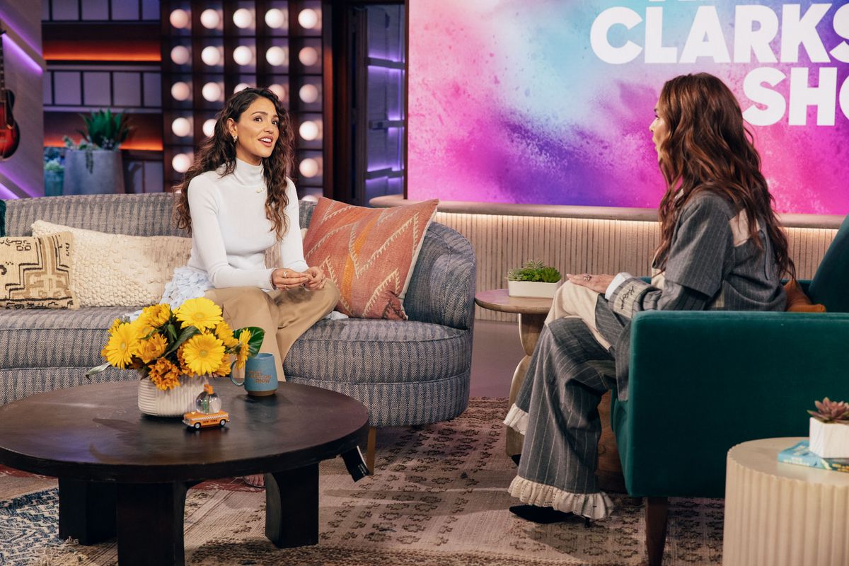 González was a guest at 'The Kelly Clarkson Show,' where she discussed her experiences as a child actress and her new film, 'Ash'