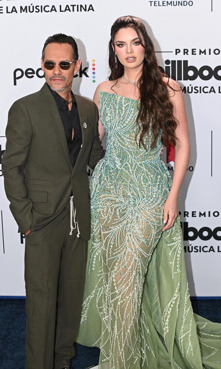 Marc Anthony and Nadia Ferreira