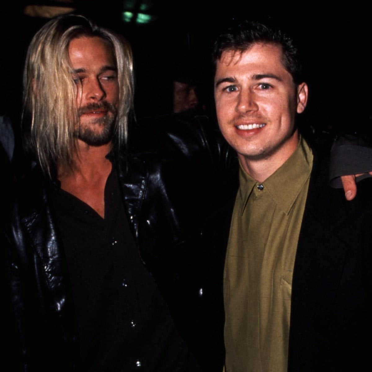 Brad Pitt and brother Doug Pitt 1994