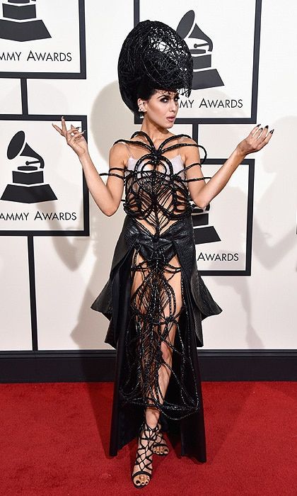 Electro-pop singer Z LaLa channeled classic Cher.<br />
Photo: Getty Images