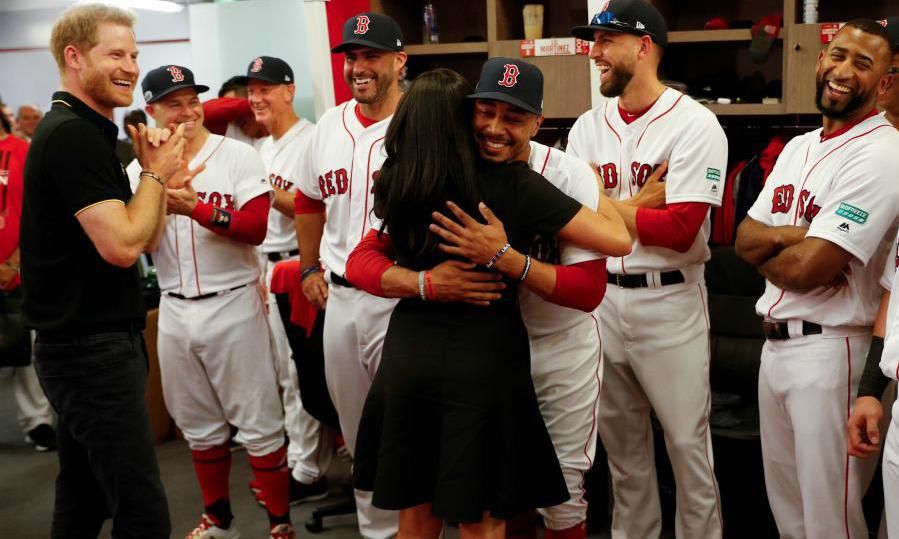 meghan markle related to red sox