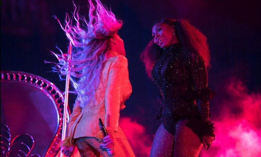 October 7: <a href="https://us.hellomagazine.com/tags/1/beyonce/"><strong>Beyonce</strong></a> was joined on stage by <a href="https://us.hellomagazine.com/tags/1/serena-williams/"><strong>Serena Williams</strong></a> during the final stop of the <i>Formation World Tour</i> at MetLife Stadium in East Rutherford, New Jersey.
Photo: Daniela Vesco