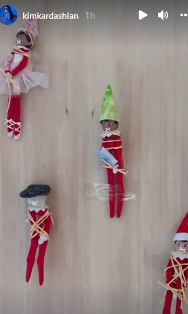 Kim Kardashian elves