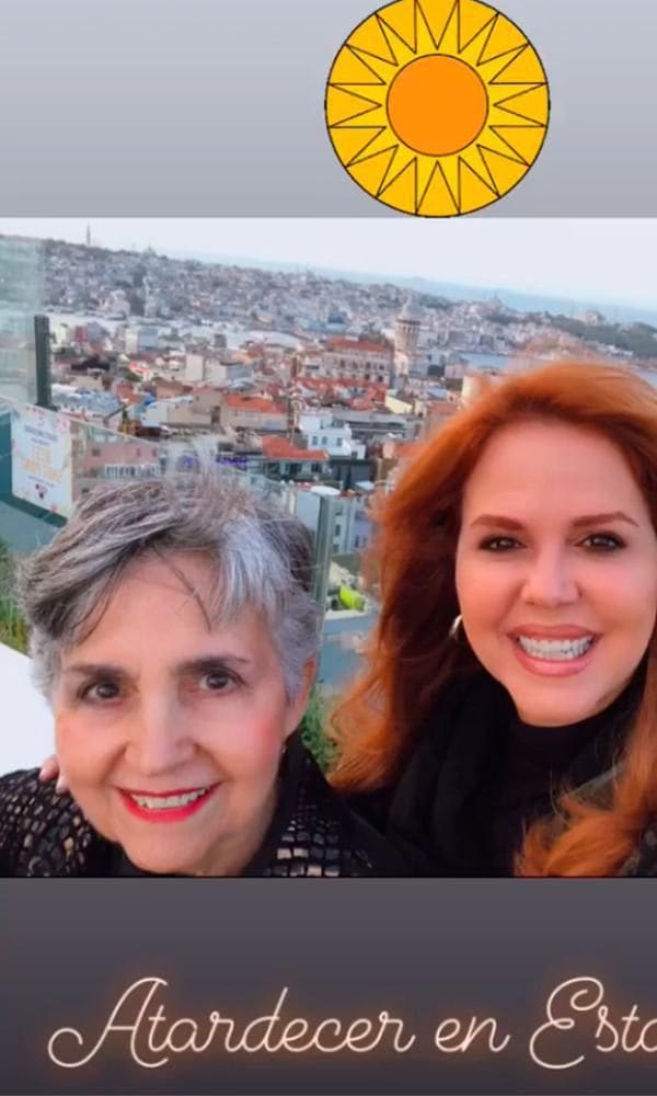 Maria Celeste Arraras y su mama