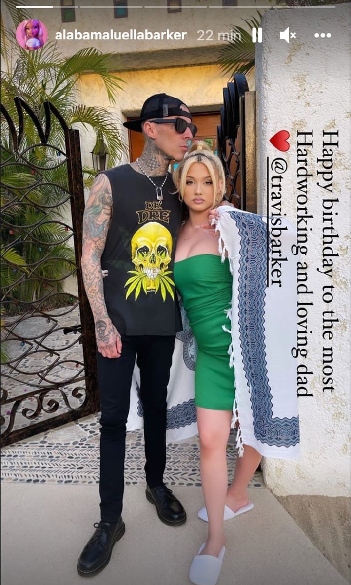 Travis Barker celebrates his Bday in Mexico