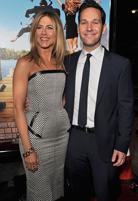 Jennifer Aniston and Paul Rudd costars