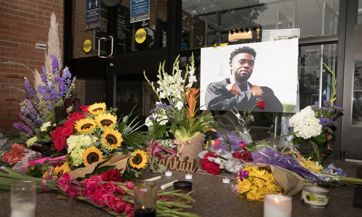 Memorial In Tribute To Chadwick Boseman