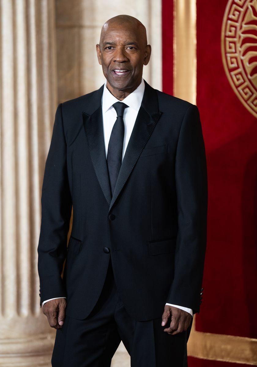 LONDON, ENGLAND - NOVEMBER 13: Denzel Washington attends "Gladiator II" The Royal Film Performance and Global Premiere at Leicester Square on November 13, 2024 in London, England. (Photo by Samir Hussein/WireImage)