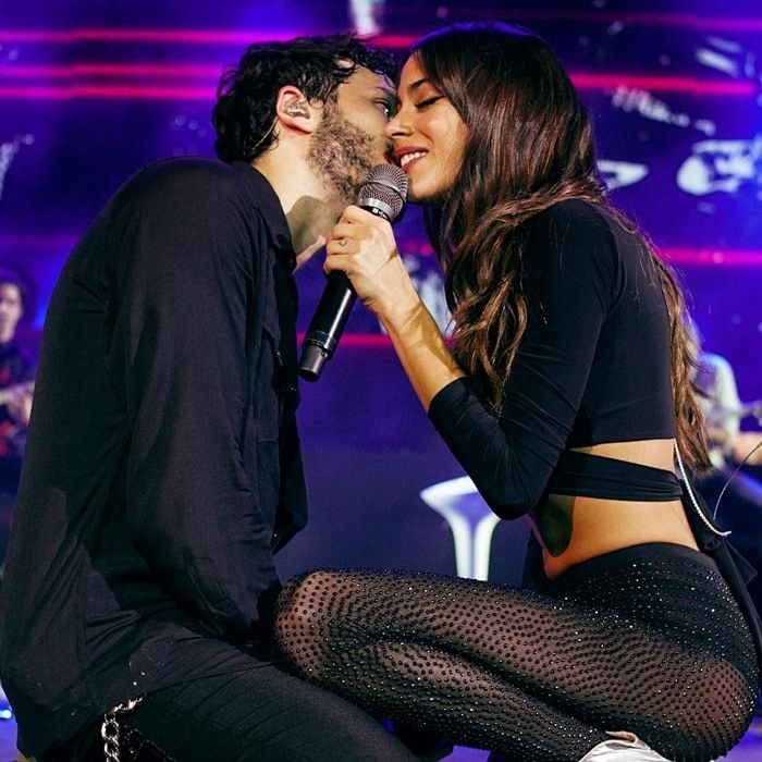 Sebastian Yatra and Tini couple